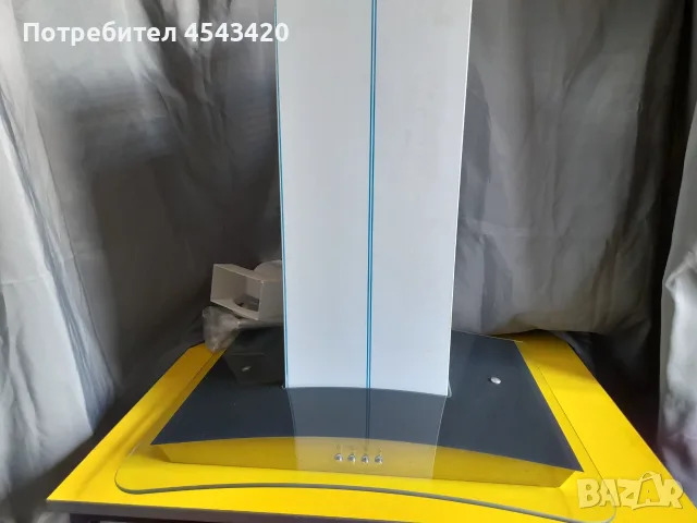 Нов!Абсорбатор/аспиратор/ширм Zanussi/AEG със стъкло 60 см, снимка 4 - Абсорбатори - 56199512