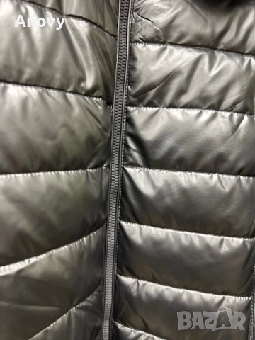 Дамско зимно яке с пух – тъмно сребристо Цена: 75 лв Размери: 3XL – 7XL, снимка 2 - Якета - 52592265