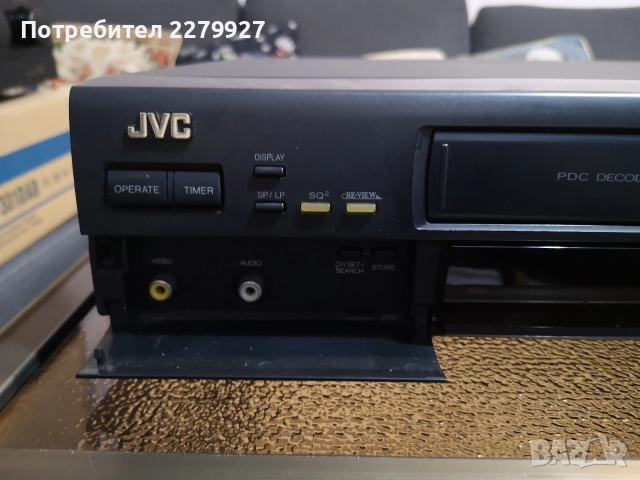 Видео - рекордер JVC HR-J428 / 4HEAD, снимка 2 - Плейъри, домашно кино, прожектори - 52922565