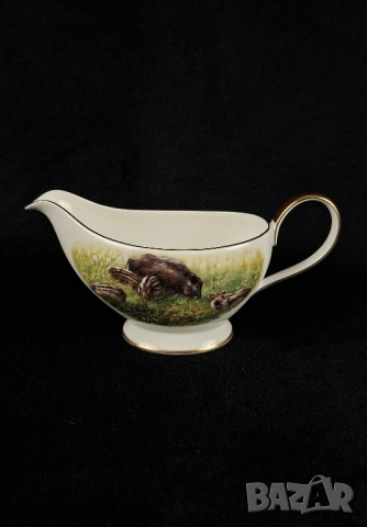 На части! Ловен сервиз с дивеч за кафе и храна за 8 човека - Kaiser, снимка 4 - Сервизи - 52398140