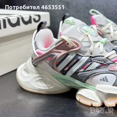 нови цветни дамски маратонки с кутия Adidas XLG Runner deluxe размери 38,39,40, снимка 3 - Маратонки - 55963103
