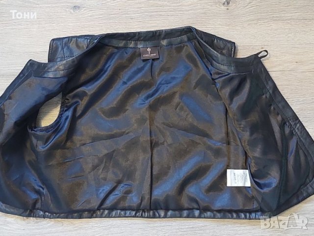 Дамски елек естествена кожа , снимка 3 - Елеци - 38052095