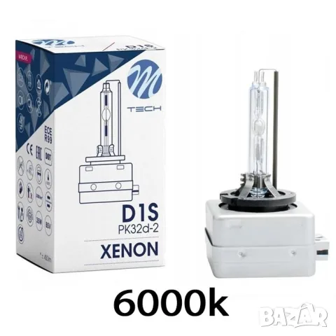 Ксенонова крушка M-Tech D1S 35W 6000K за OEM баласт