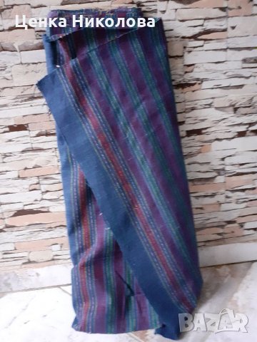 Домашно тъкан памучен плат