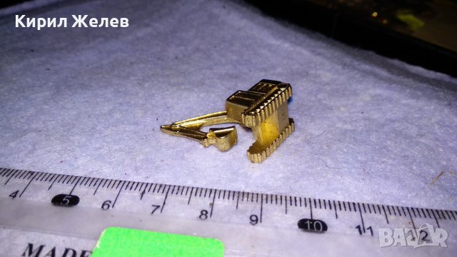 МИНИАТЮРНО МЕСИНГОВО БАГЕРЧЕ за КОЛЕКЦИЯ ИГРАЧКА УКРАСА ДЕКОРАЦИЯ 34581, снимка 8 - Колекции - 39062070