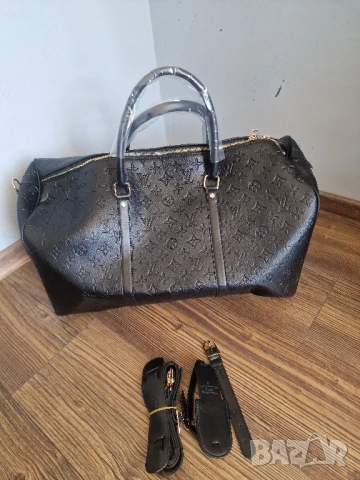 Страхотен пътнически сак LOUIS VUITTON, среден размер, с голяма дръжка , нов , снимка 6 - Сакове - 51357812