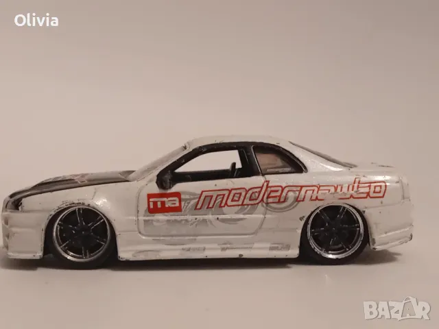 JDM ZX 300 Nissan Skyline GTR R34 R33 R32, Silvia, Mitsubishi Eclipsе Lexus, 1:64, снимка 11 - Колекции - 49304071