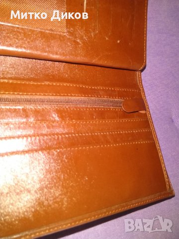 Портфейл Неохим естествена кожа 180х110мм, снимка 5 - Портфейли, портмонета - 37911999