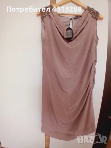 100% Silk нова рокля, снимка 9 - Рокли - 50696239