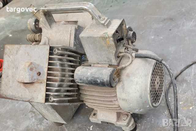 стар немски преносим компресор