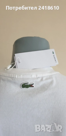 Lacoste Cotton Regular Fit  Unisex Size XS НОВО! ОРИГИНАЛНА Унисекс Тениска!, снимка 15 - Тениски - 53921677