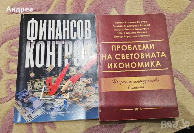 Финансов контрол, Проблими на световната икономика /УНСС