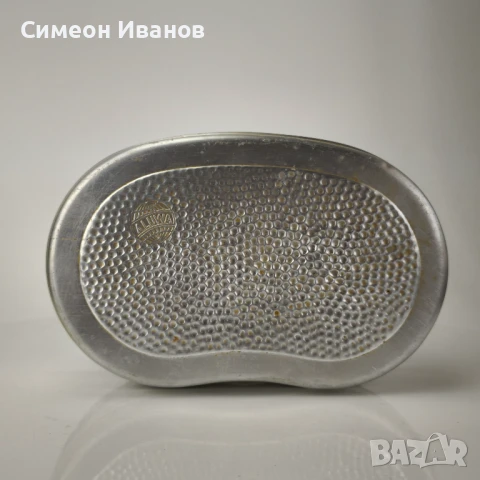 Стара алуминиева кутия за сандвичи ALUWA ГДР #6102, снимка 1