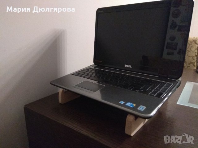 Дървена поставка за лаптоп, снимка 4 - Лаптоп аксесоари - 34470158