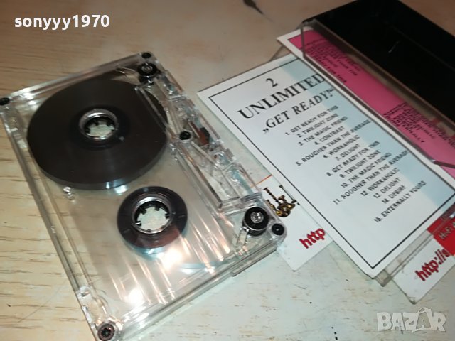 2 UNLIMITED GET READY-КАСЕТА 2111221611, снимка 10 - Аудио касети - 38746772