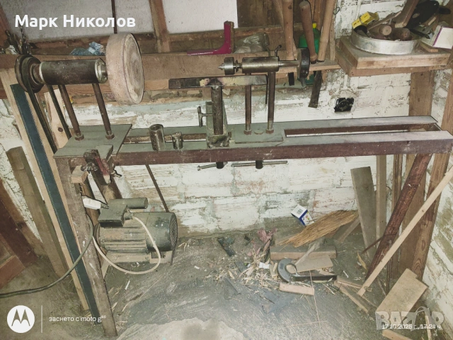 Дърводелска фреза (двуфазна/220V) в добро състояние + набор ножове, снимка 5 - Триони и циркуляри - 53954538