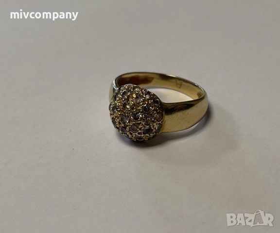 Златен пръстен 3.80гр., снимка 4 - Пръстени - 52053152