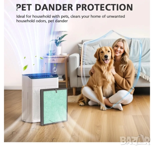 MR5866 Резервен филтър съвместим с пречиствател на въздух MORENTO, снимка 2 - Други стоки за дома - 52876730