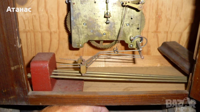 Стар  автентичен каминен часовник , снимка 6 - Антикварни и старинни предмети - 50599599