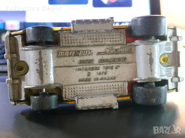 Matchbox No.1 Dodge Challenger "Toyman" (1975) – Rare Vintage Find, снимка 7 - Колекции - 53935281