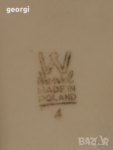 порцеланови чинии с позлата Ромео и Жулиета полски порцелан Wawel   6/4, снимка 11 - Чинии - 44464705