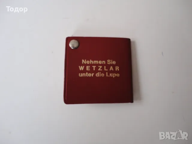 Страхотна немска лупа за монети 6, снимка 12 - Нумизматика и бонистика - 49109101