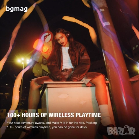 Marshall Major V On Ear безжични Bluetooth слушалки, снимка 4 - Bluetooth слушалки - 53930184