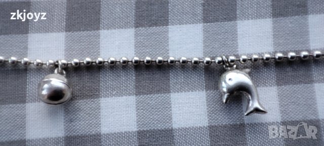 СРЕБЪРНА ГРИВНА с ЕЛЕМЕНТИ 4.60 ГРАМА/ ПРОБА 925, снимка 3 - Гривни - 44244501