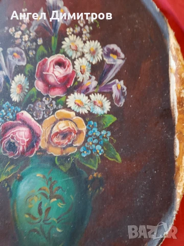 Маслена картина платно подписана , снимка 7 - Картини - 51084332