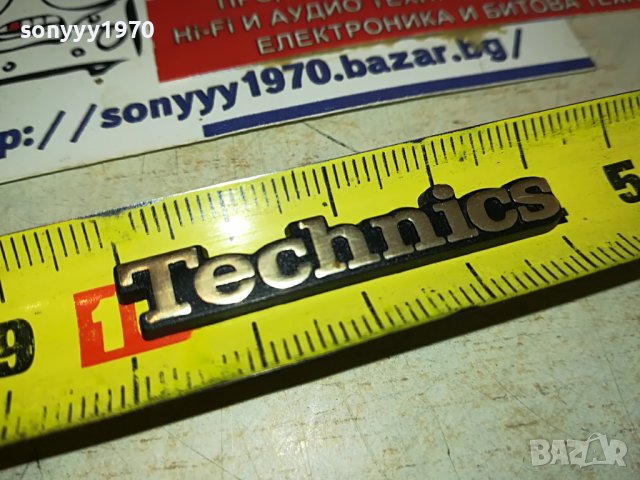 TECHNICS 4 СМ АУДИО ЕМБЛЕМА 0602231742, снимка 4 - Други - 39578231