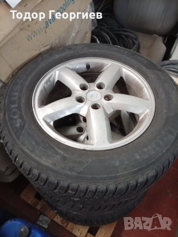 Джанти с гуми 5х114,3/17 Хюндай , снимка 2 - Гуми и джанти - 51976674