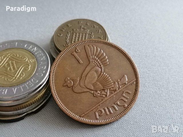 Монета - ЕЙРЕ - 1 пени | 1968г., снимка 1 - Нумизматика и бонистика - 39888561