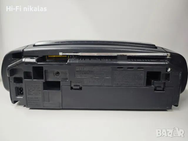стерео FM радио касетофон CD player  PANASONIC RX-DS17, снимка 5 - Радиокасетофони, транзистори - 49280068