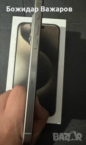 iPhone 15 Pro Max 256GB Natural Titanium , снимка 4 - Apple iPhone - 56332047