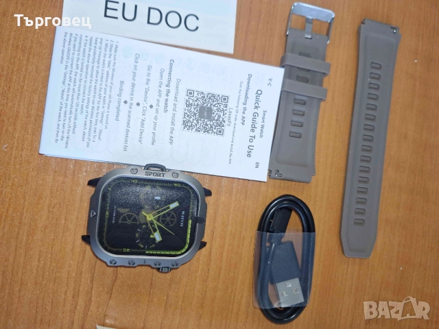 НОВ Спортен Смарт Часовник с 5.11cm дисплей ,  smart watch, снимка 13 - Мъжки - 53085232