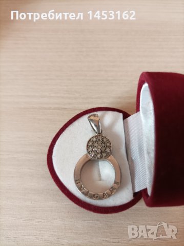 Сребърни бижута Bulgari, снимка 3 - Пръстени - 29630073