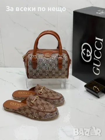 Gucci Дамски Чехли Гучи - Различни Модели и Цветове Код SEM-374, снимка 6 - Чехли - 55854750