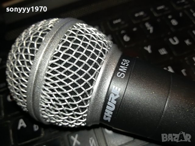 shure sm58 microphone-внос swiss 2505222153, снимка 4 - Микрофони - 36876052