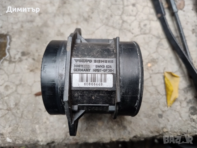 Дебитомер За Волво В 40 1.8И 16В 2002г / Volvo V 40 1.8I 16V 2002y, снимка 2 - Части - 52116188