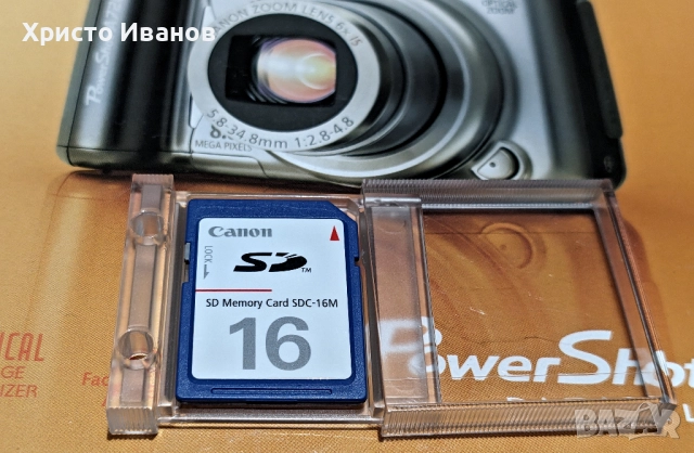 Фотоапарат Канон,Canon Power Shot A720IS, снимка 2 - Фотоапарати - 52892866