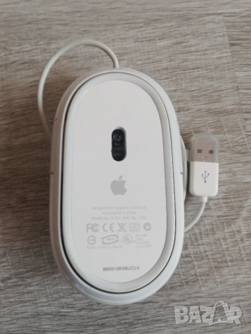 Apple Mighty Mouse A1152 USB мишка, снимка 5 - Клавиатури и мишки - 54324785
