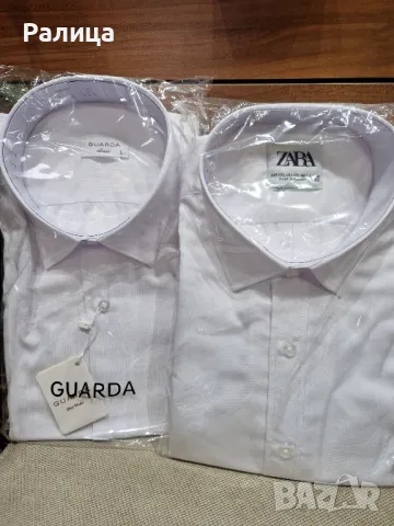 Нови мъжки ризи Zara и Guarda, снимка 2 - Ризи - 48000512