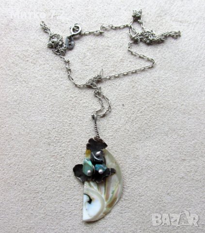 	сребърен медальон 8, снимка 2 - Колиета, медальони, синджири - 40800685