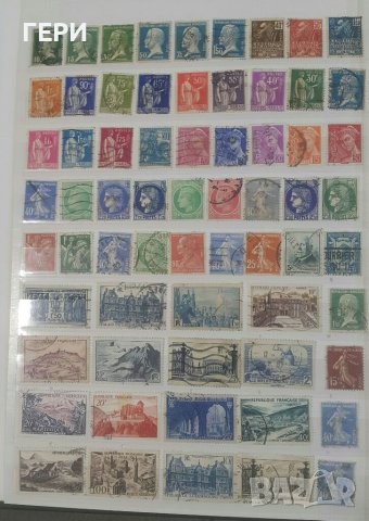 Албум с френски марки, снимка 3 - Филателия - 42911594