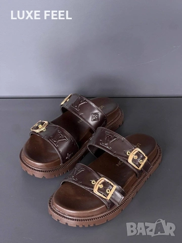 Louis Vuitton ⚜️Дамски Чехли , снимка 9 - Чехли - 54335895