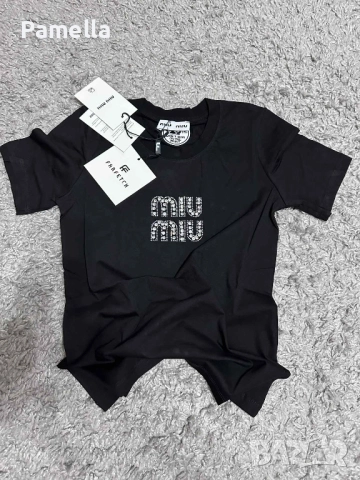 Тениски на Miu Miu, снимка 2 - Тениски - 52198389