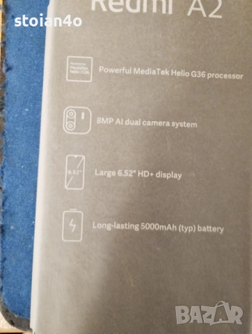 Redmi A2 32/2 смартфон, снимка 3 - Xiaomi - 53929953