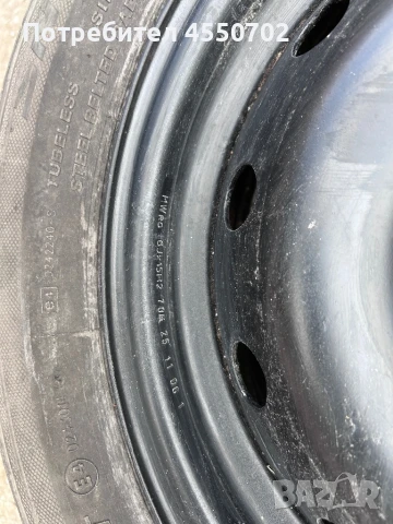 Джанти с гуми 15 цола , снимка 5 - Гуми и джанти - 51215686