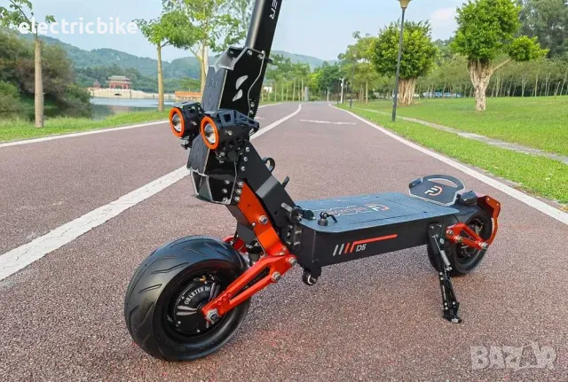 Eлектрически скутер/тротинетка Quickwheel D5 5000W,48V/35Аh,12 inch, снимка 12 - Велосипеди - 47671646