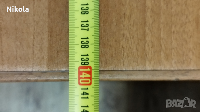 Бюро голямо  - офис маса 140/80/73см цвят дъб, снимка 17 - Бюра - 44643072